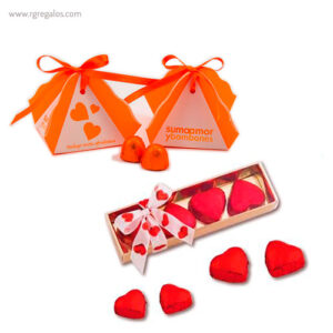Cajas bombones San Valentín -RG regalos publicitarios