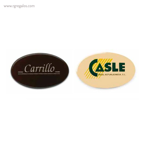 Chocolatinas publicitarias personalizadas ovaladas - RG regalos publicitarios