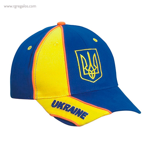 Gorra países con escudo ucraina rg regalos publicitarios