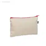 Neceser algodón orgánico 340gr rojo para logo