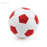 Balón de futbol barato rojo RG regalos publicitarios