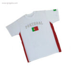 Camiseta bandera países portugal rg regalos publicitarios