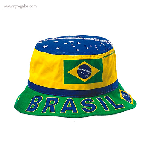 Gorro bandera países brasil rg regalos publicitarios