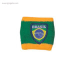 Muñequera bandera países Brasil- RG regalos publicitarios