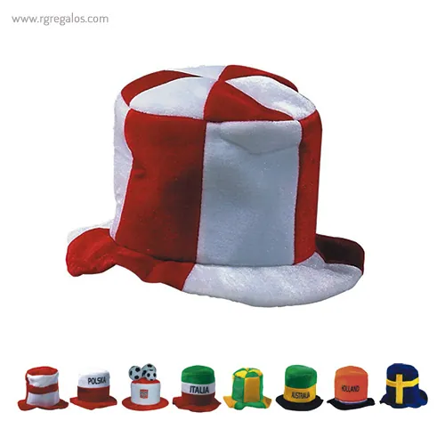 Sombrero fiesta 100 algodón rg regalos publicitarios