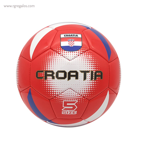 Balón de fútbol con bandera croacia rg regalos publicitarios