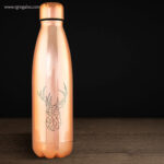 Botella acero inoxidable brillante logotipo rg regalos promocionales