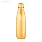 Botella acero inoxidable brillante oro rg regalos promocionales