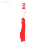 Cepillo de dientes plegable rojo rg regalos publicitarios