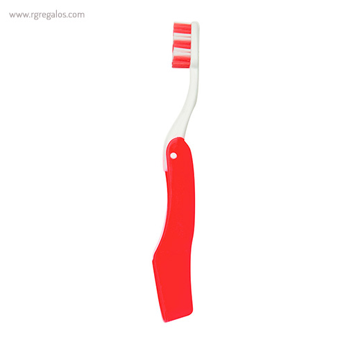Cepillo de dientes plegable rojo - RG regalos publicitarios