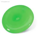 Disco volador plástico verde rg regalos publicitarios