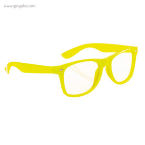 Gafas con lentes transparente amarillas - RG regalos publicitarios