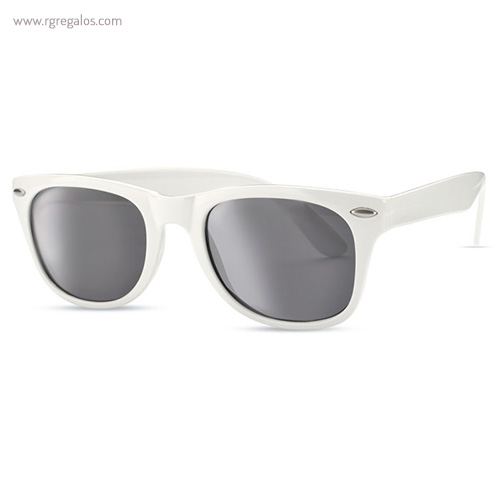 Gafas de sol clásicas blancas 1 rg regalos publicitarios