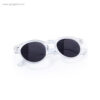 Gafas de sol diseño circular montura transparente lentes espejadas - RG regalos publicitarios