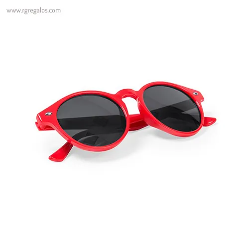 Gafas de sol montura transparente rojas rg regalos publicitarios