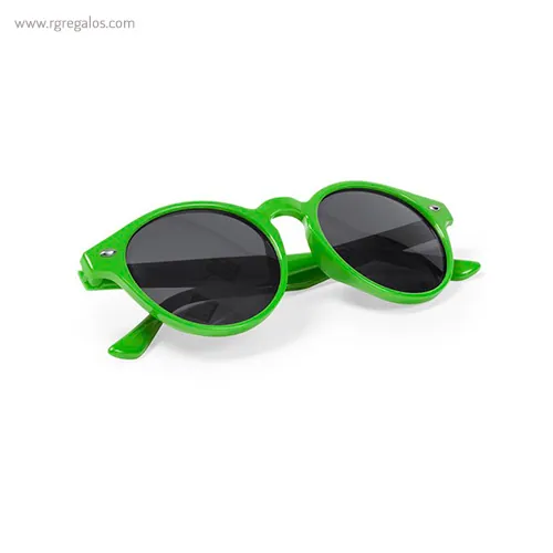 Gafas de sol montura transparente verdes rg regalos publicitarios