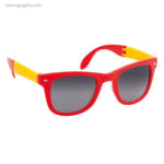 Gafas de sol plegables rojas y amarillas rg regalos publicitarios