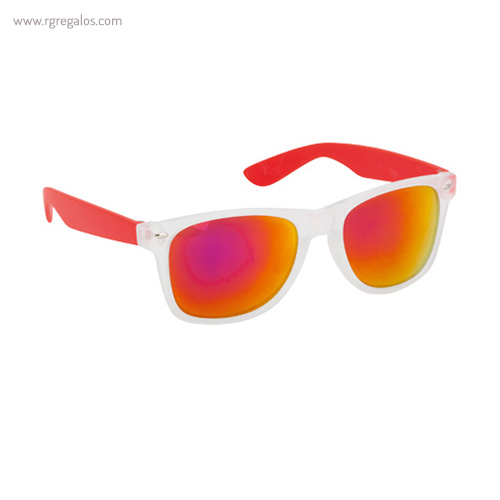 Gafas de sol protección uv400 rojas rg regalos publicitarios
