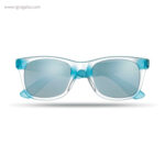 Gafas sol lentes de espejo turquesa rg regalos publicitarios