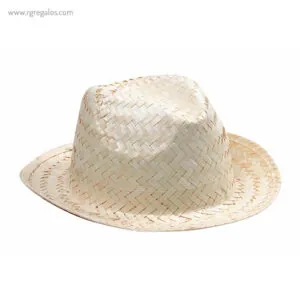 Sombrero de paja publicitario blanco rg regalos publicitarios