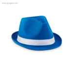 Sombrero de poliéster de colores azul rg regalos publicitarios