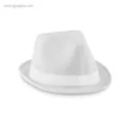 Sombrero de poliéster de colores blanco rg regalos publicitarios