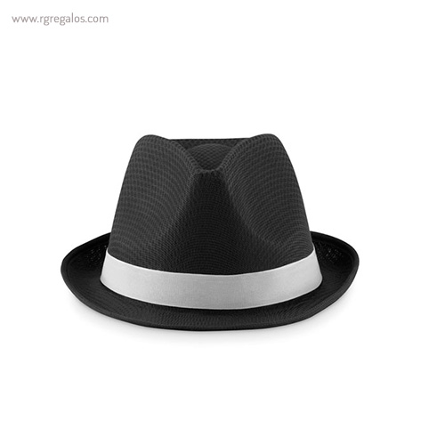 Sombrero de poliéster de colores negro 1 rg regalos publicitarios