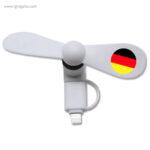 Ventilador bandera países smartphone alemania rg regalos publicitarios