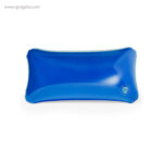 Almohadilla inflable transparente azul rg regalos publicitarios