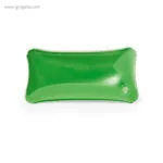 Almohadilla inflable transparente verde rg regalos publicitarios