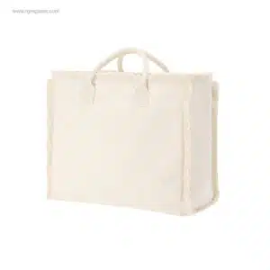 Bolsa de playa personalizada flecos  algodón 360gr