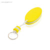 Llavero flotante bicolor en EVA amarillo - RG regalos publicitarios