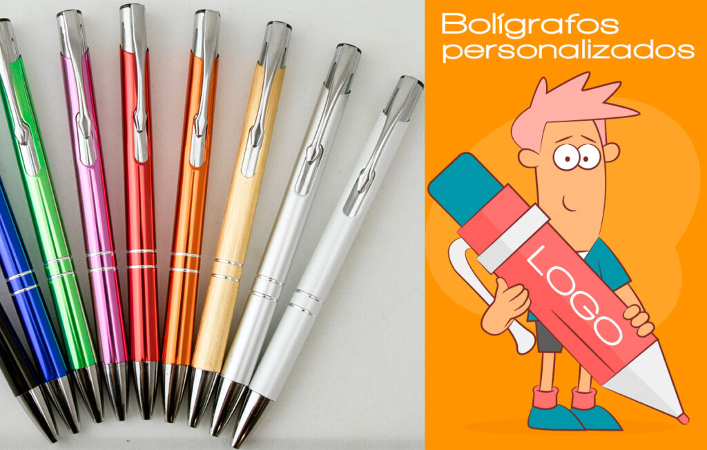 Bolígrafos personalizados rg regalos publicitarios