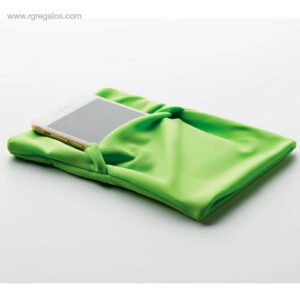 Brazalete deportivo móvil verde - RG regalos publicitarios
