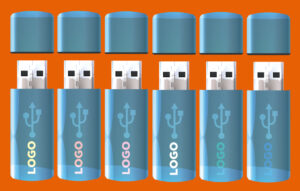 Memorias USB en lugar de bolígrafos o encendedores