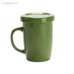 Taza de cerámica para te verde rg regalos publicitarios
