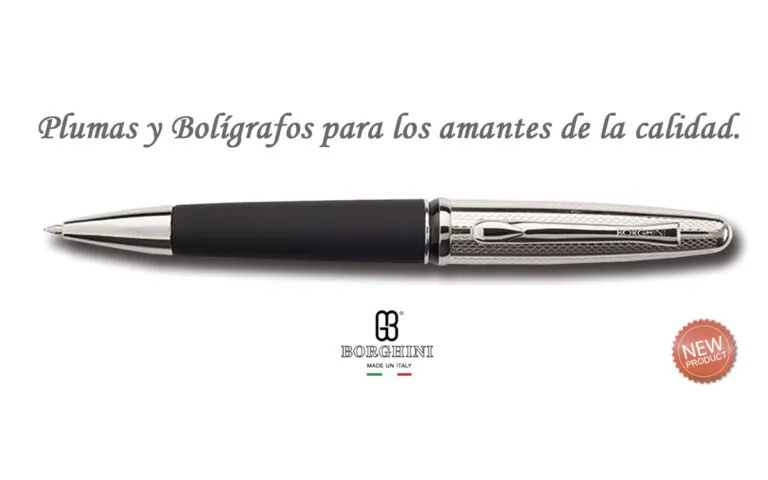 Borghini selección y elegancia en su publicidad rg regalos