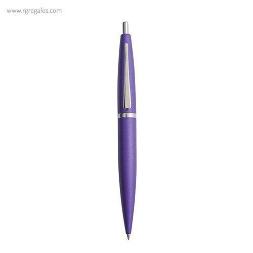 Bolígrafo borghini metal v10 re techno violeta rg regalos