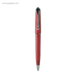 Bolígrafo borghini plástico v100 frost rojo rg regalos publicitarios