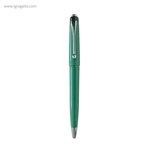 Bolígrafo borghini plástico v100 sport verde rg regalos publicitarios