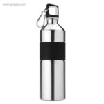Botella de acero inoxidable bicolor plata mate rg regalos publicitarios
