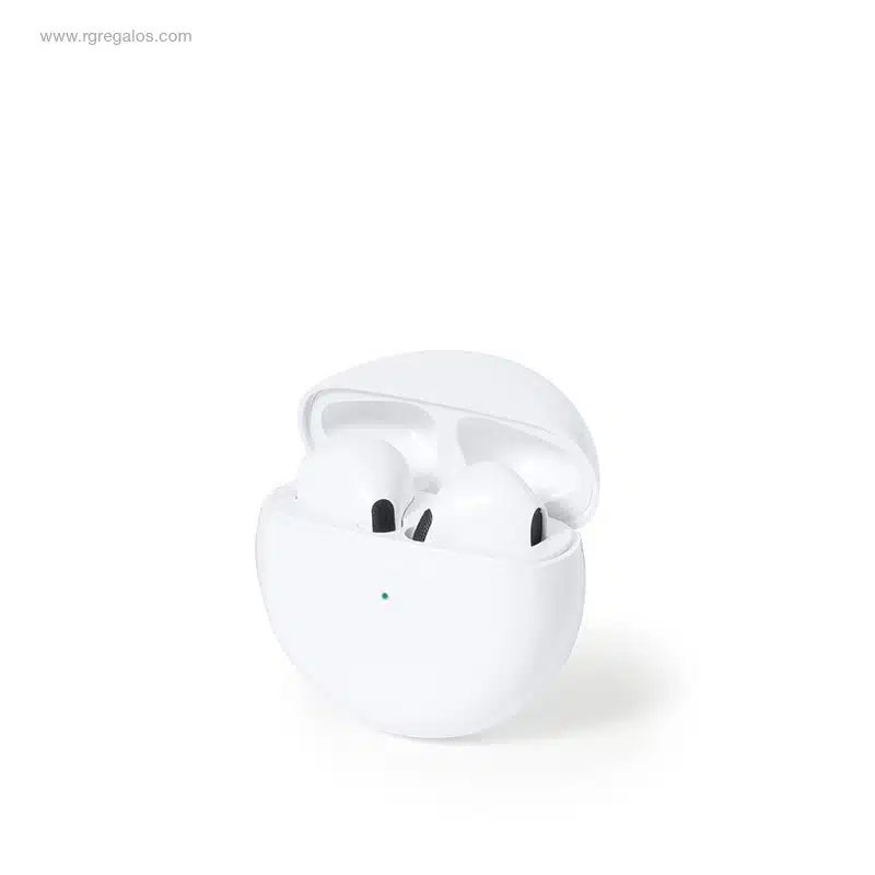 Auriculares bluetooth intraurales baratos blancos