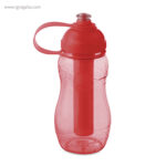 Botella de as con porta hielos rojo rg regalos publicitarios