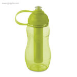 Botella de as con porta hielos verde rg regalos publicitarios