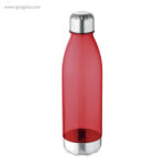 Botella de tritán y acero inoxidable rojo rg regalos publicitarios