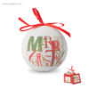 Bola de navidad con caja - RG regalos publicitarios