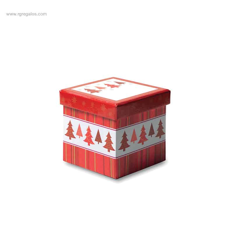 Bola navidad con caja regalo personalizable