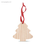 Colgante navidad de madera árbol navidad rg regalos publicitarios