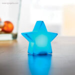Estrella con luz colores azul rg regalos publicitarios