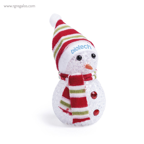 Muñeco de nieve con luz modelo 1 rg regalos publicitarios